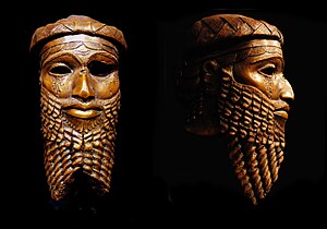 Bronze head thought to represent Sargon of Akkad