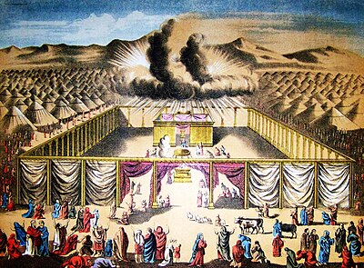 Illustration of the Tabernacle in the Wilderness