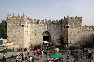 Damascus Gate in Jerusalem