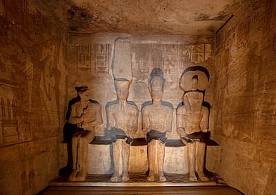 The temple of Ramesses II at Abu Simbel
