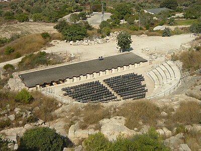 Ancient Roman theater at Sepphoris