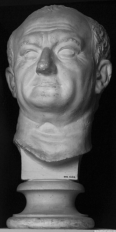 Bust of Emperor Vespasian