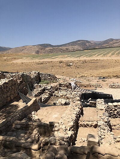 Excavations at Tel Hazor in the Upper Galilee