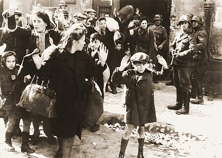 Warsaw Ghetto Uprising — photograph from the Stroop Report