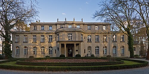 Villa at Wannsee where the conference was held
