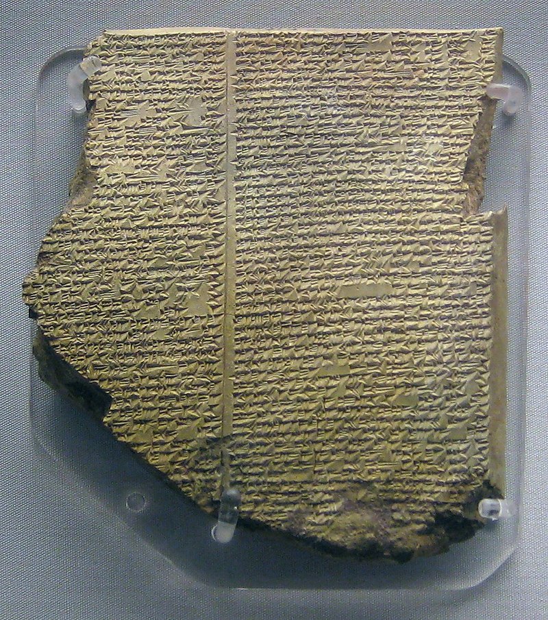 Cuneiform creation tablet from Mesopotamia