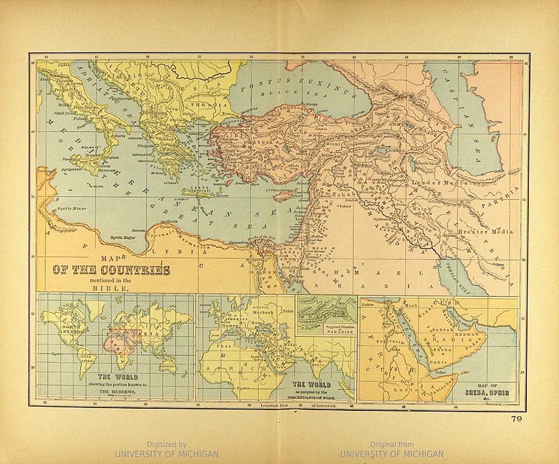 Map of the Ancient Near East