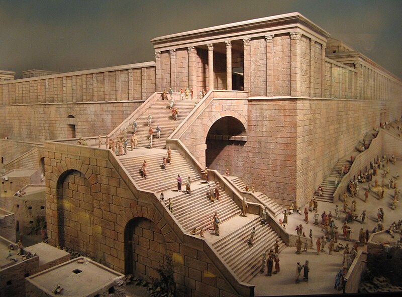 A reconstruction model of Solomon's Temple and ancient Jerusalem