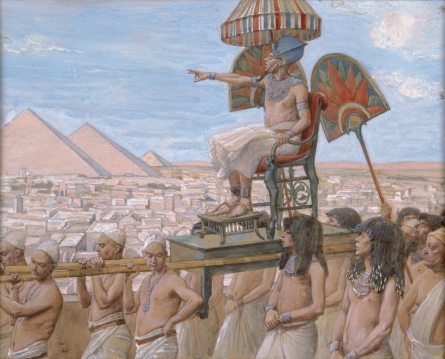 Joseph Interprets Pharaoh's Dream by James Tissot